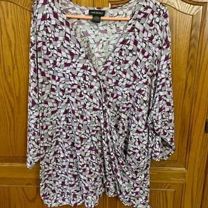 Lane Bryant silky tunic. Size 26-28 GUC